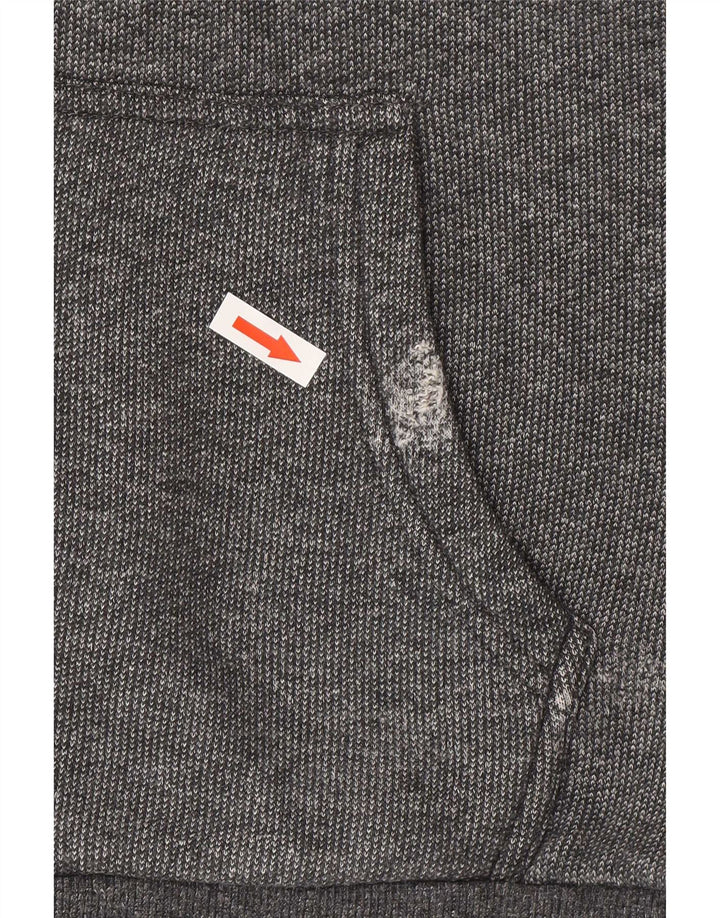 Męski sweter z kapturem Superdry XL, szary, bawełniany
