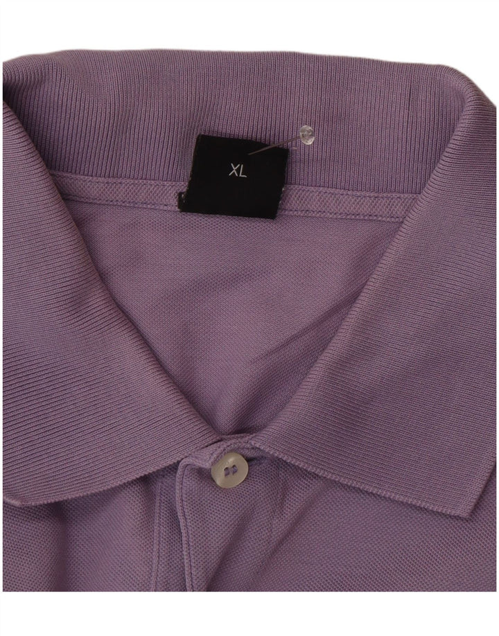 Męska koszulka polo XL Hugo Boss w kolorze fioletowym