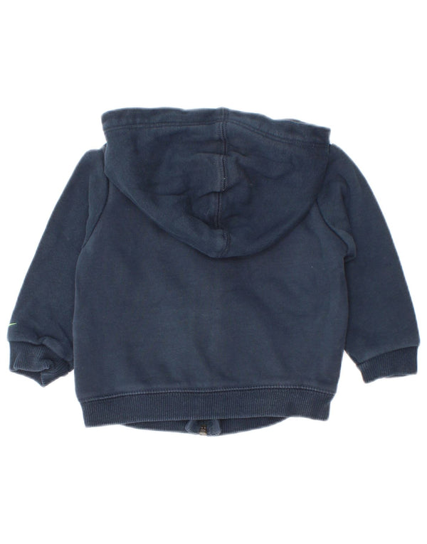 Sweter chłopięcy Nike Baby z grafiką i zamkiem błyskawicznym, 9-12 miesięcy, granatowy, bawełniany
