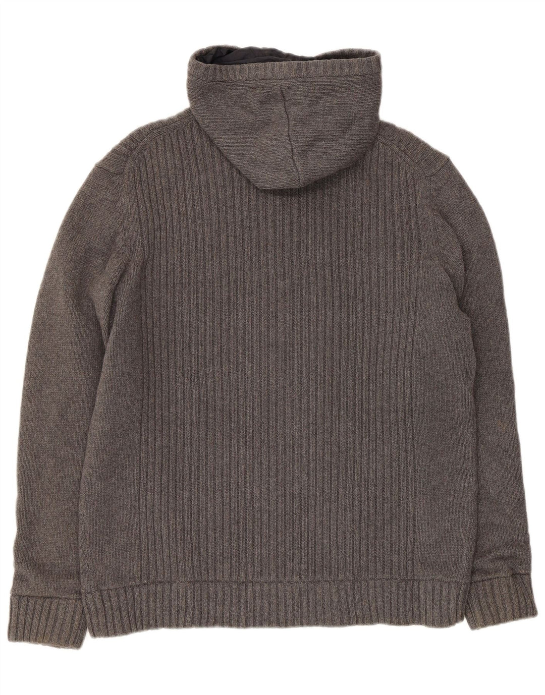 Męska dwustronna kurtka z kapturem Massimo Dutti UK 42 XL, szara