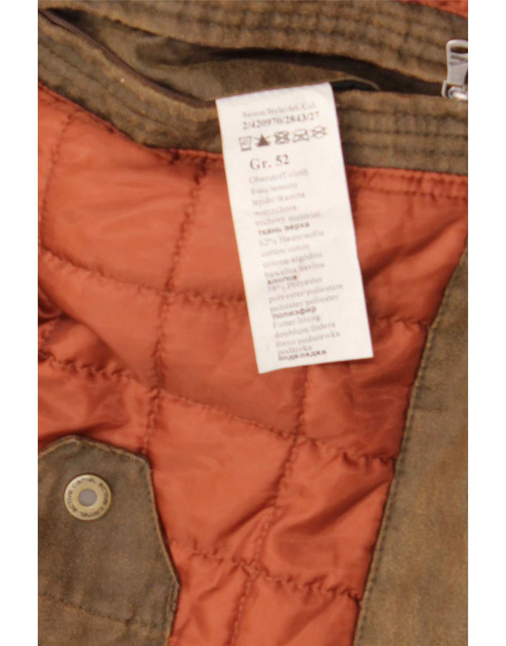 Męska kurtka wojskowa Camel Active IT 52 XL, brązowa, bawełniana