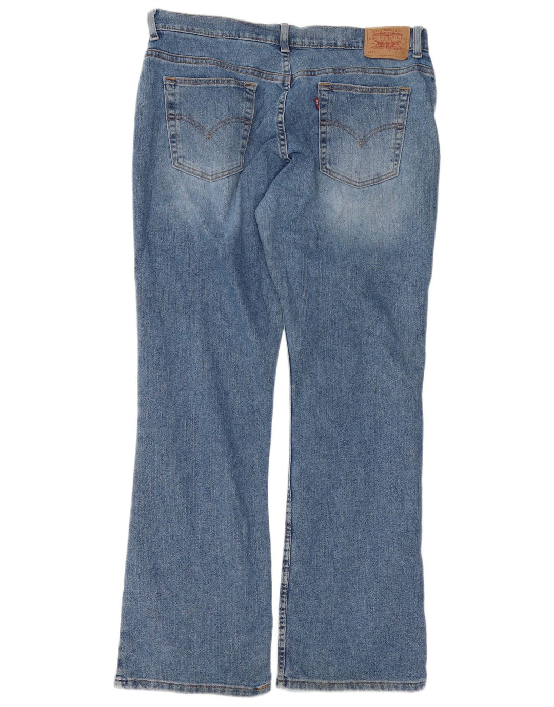 Damskie jeansy Levi's 515 Bootcut US 16 2XL W36 L32 Niebieskie bawełniane