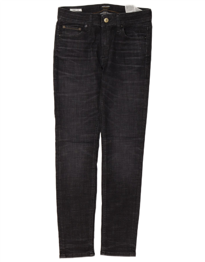 Męskie jeansy Jack & Jones Liam Skinny W30 L30 Szara bawełna