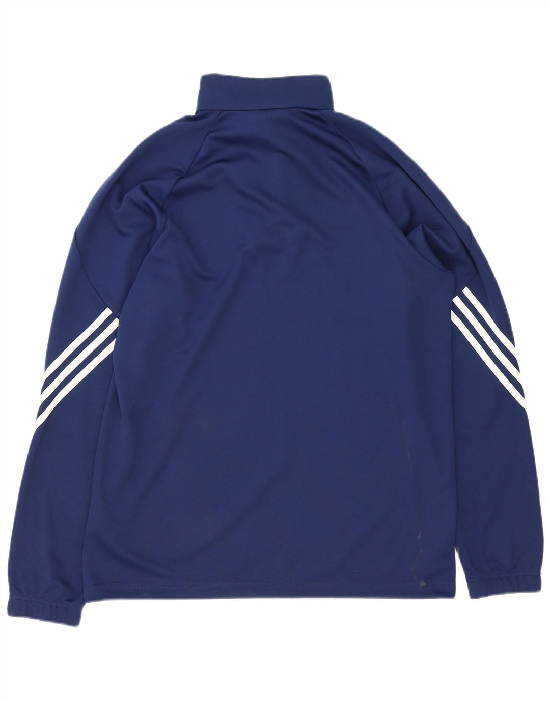 Adidas Męskie Climalite Zip Neck Pullover Dres Top Duży Granatowy