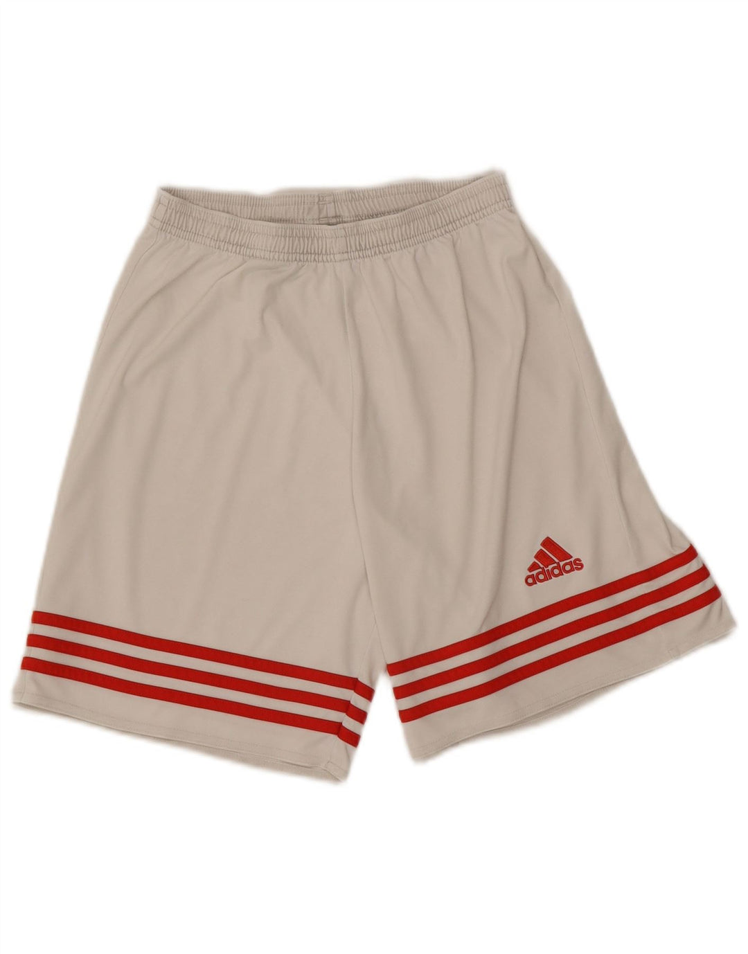 Męskie spodenki sportowe Adidas Climalite, małe, białe, z polietylenu