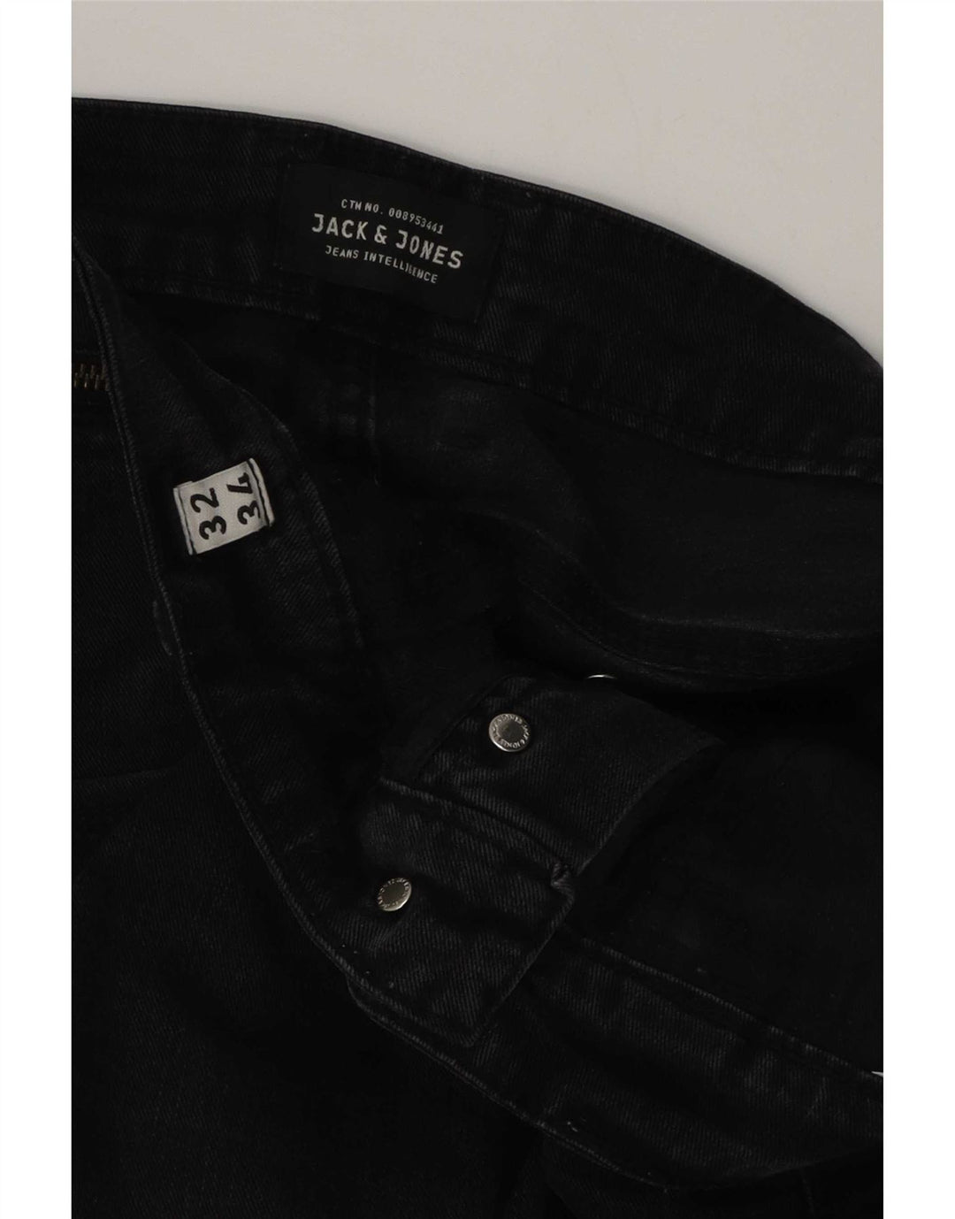 Męskie jeansy typu slim Jack & Jones W32 L34 czarne