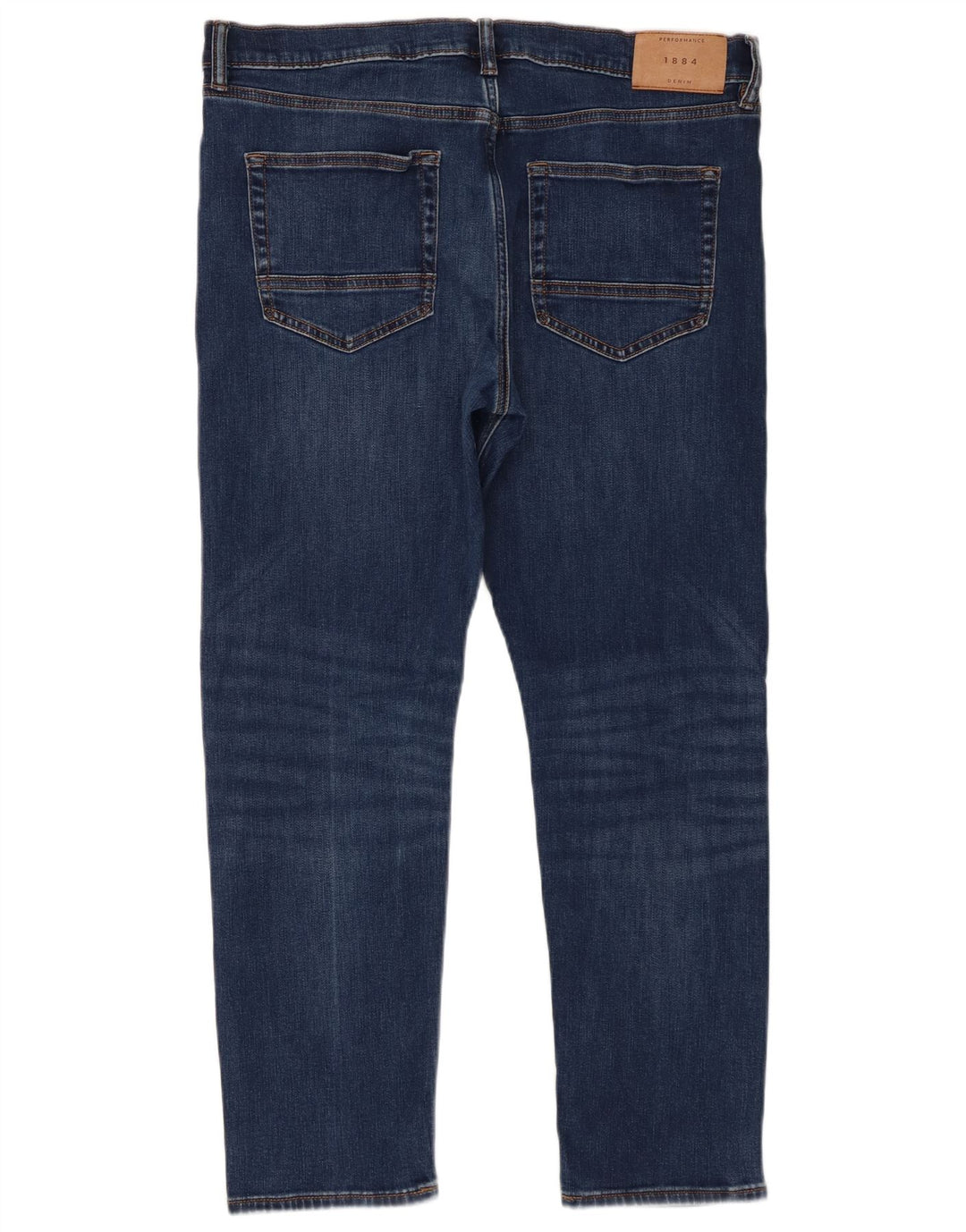 Marks & Spencer Męskie jeansy slim W36 L29 Niebieskie bawełniane
