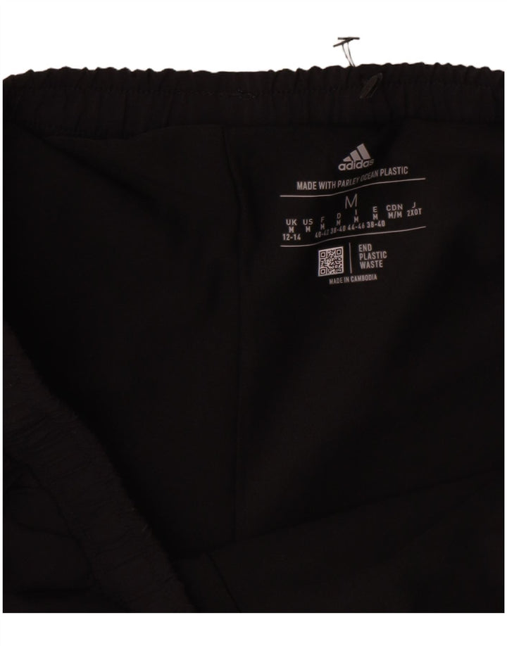 Damskie spodenki sportowe Adidas UK 12/14 Średni czarny poliester