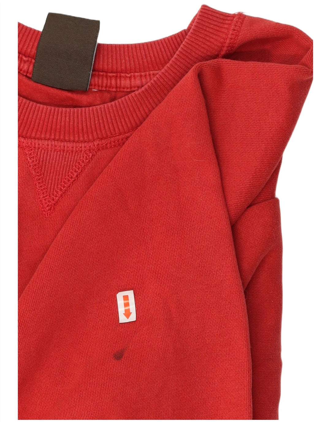 TIMBERLAND Mens Regular Fit Graphic Sweatshirt Jumper XL Red Cotton Vintage Timberland and Second-Hand Timberland from Messina Hembry 