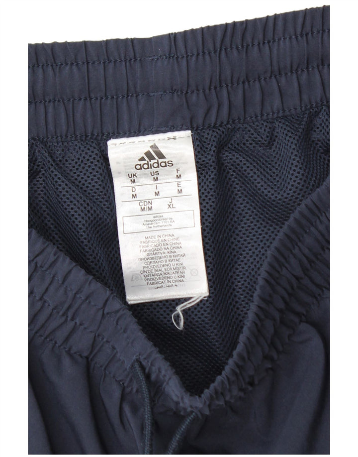 Męskie spodenki sportowe Adidas, średni granatowy poliester
