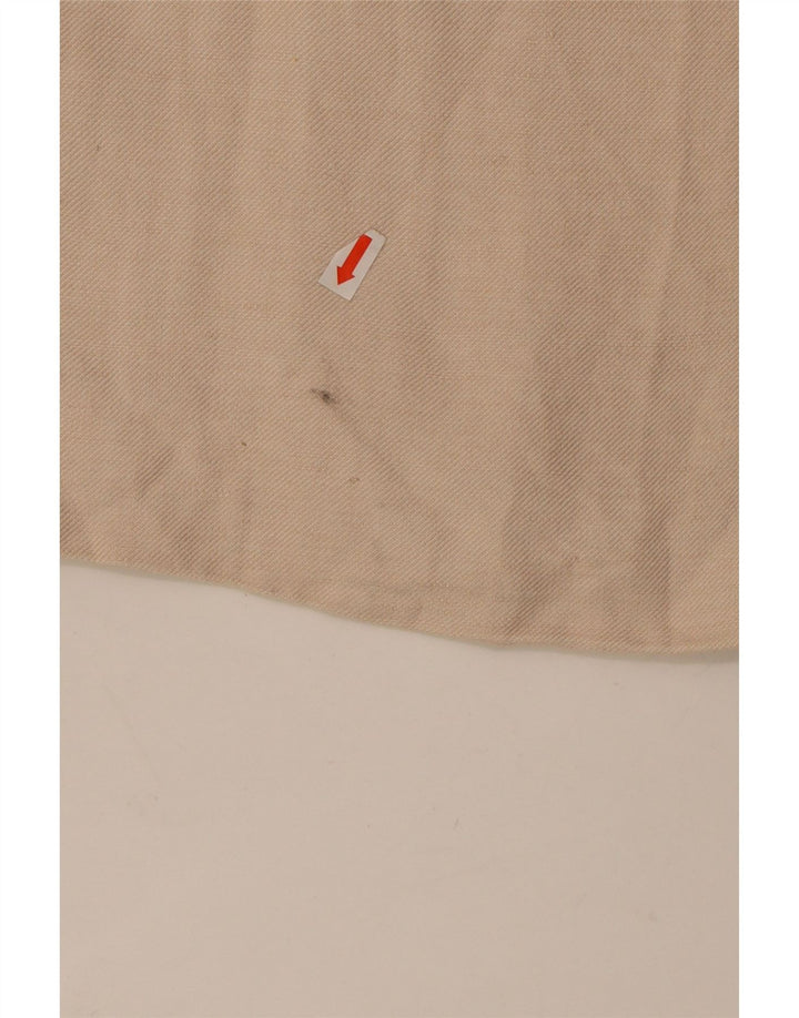Spodnie damskie Max Mara Capri z szerokimi nogawkami W28 L21 Beżowe