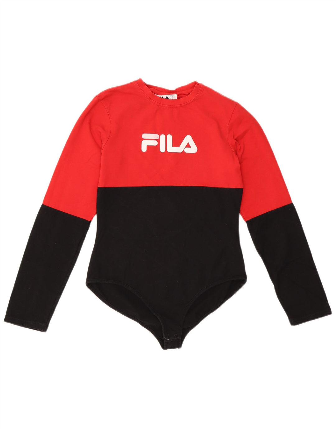 Damskie body FILA Graphic UK 14, duże, wielokolorowe bloki kolorów