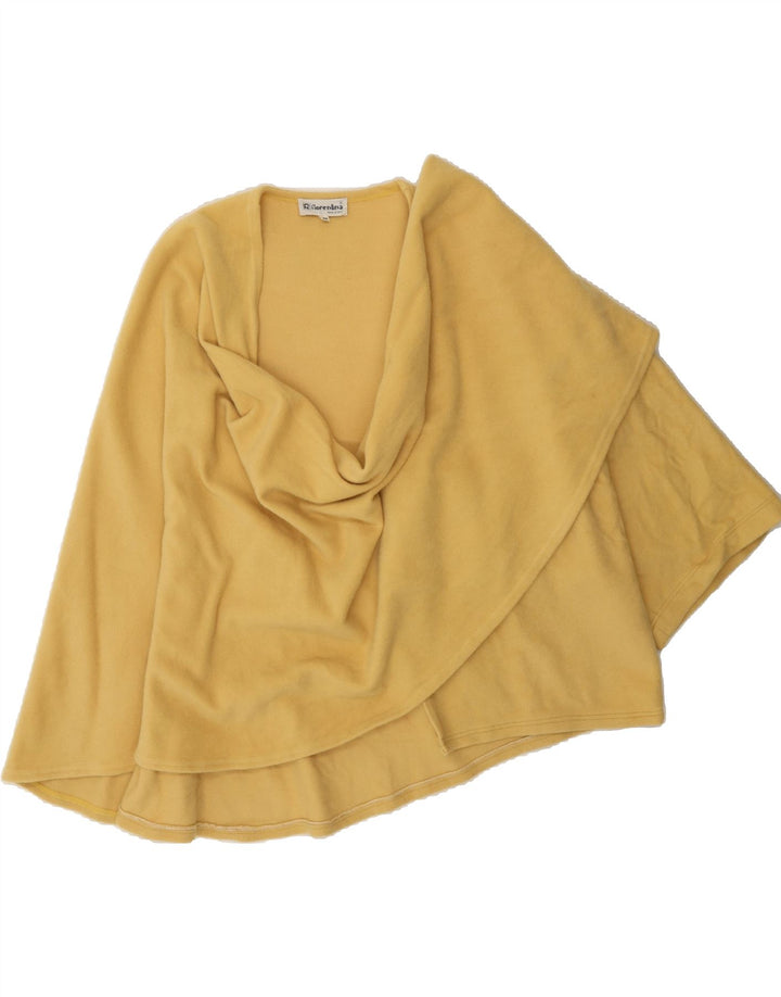 VINTAGE Womens Poncho Jumper IT 44 Medium Yellow Vintage Vintage and Second-Hand Vintage from Messina Hembry 