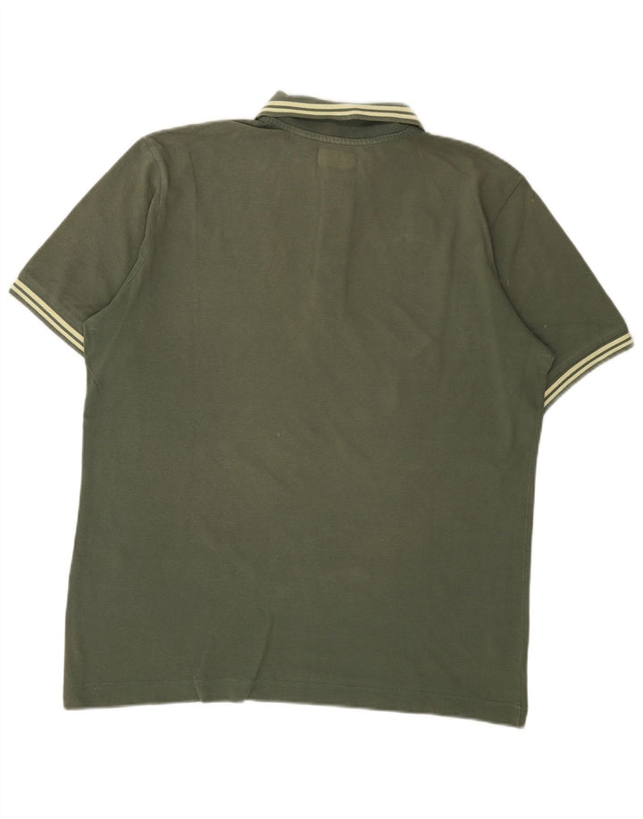 Męska koszulka polo Kappa, duża, khaki
