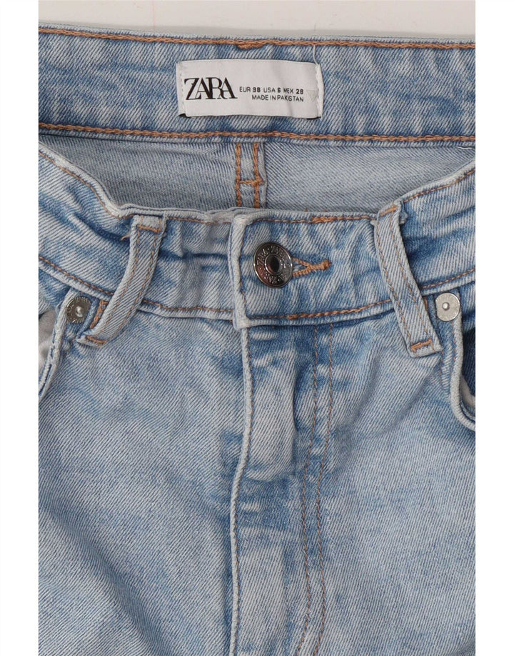 Damskie jeansy Bootcut Zara EU 38 Small W28 L25 Niebieskie
