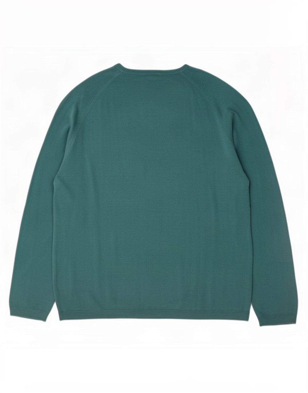 Marks & Spencer Męski sweter z dekoltem w kształcie litery V, XL, zielony, akrylowy