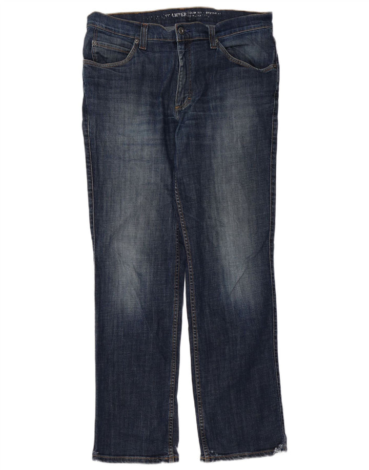 Męskie jeansy Tramper Slim MUSTANG W36 L32 granatowe