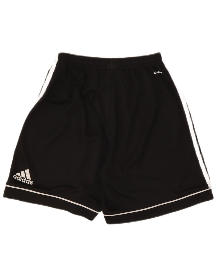 Męskie spodenki sportowe Adidas Climalite, małe, czarne, poliestrowe