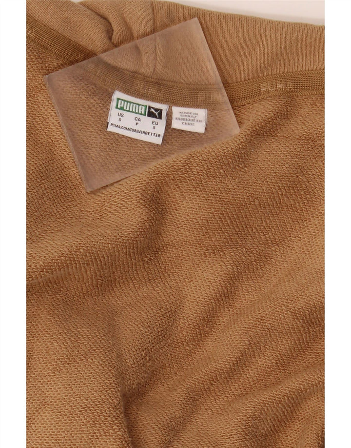 Damski sweter oversize z kapturem PUMA UK 10 Small Brown