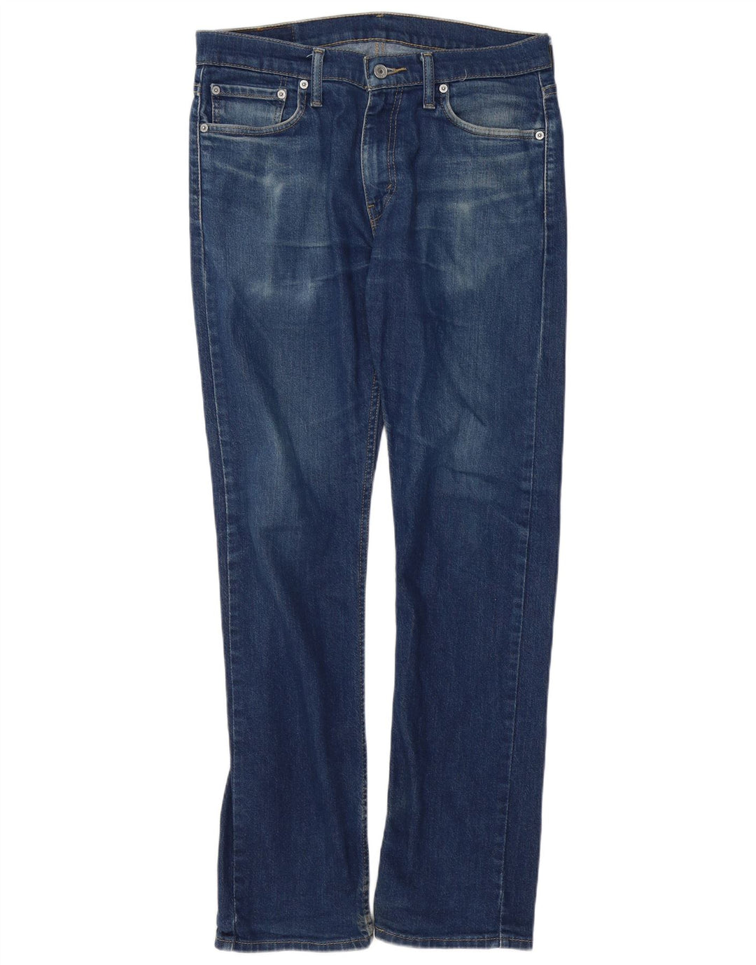 Męskie jeansy LEVI'S 513 Slim Straight W32 L32 Niebieskie bawełniane
