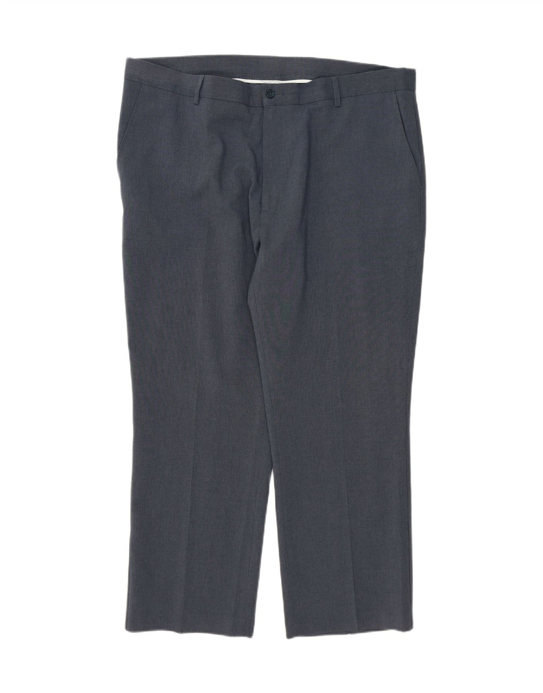 FARAH Womens Straight Chino Trousers W42 L27 Grey Polyester Vintage Farah and Second-Hand Farah from Messina Hembry 