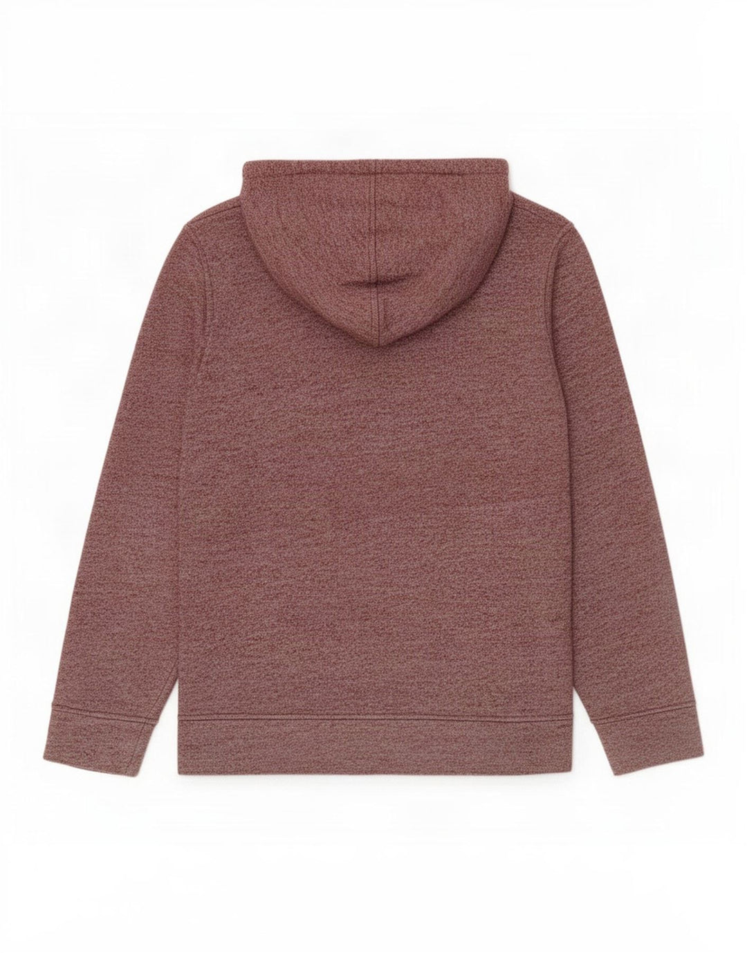 Męski sweter z kapturem i grafiką Jack & Jones, średni, bordowy, nakrapiany poliester