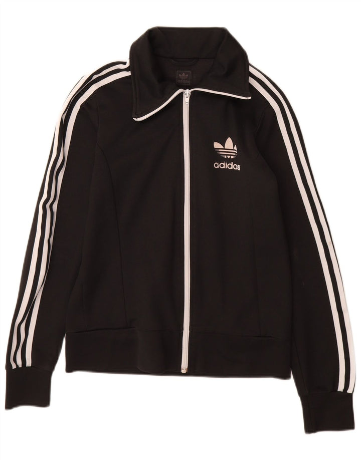 Damska bluza dresowa Adidas EU 34 XS Czarna bawełna