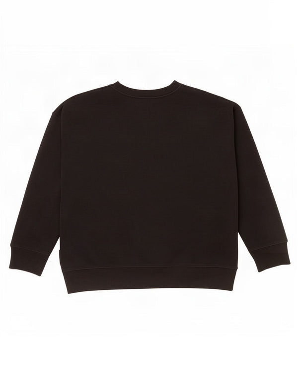 Damska bluza Zara Dumbo Graphic Jumper UK 16, duża czarna bawełna