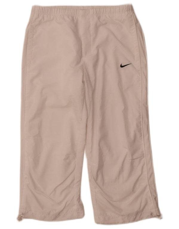 Damskie spodnie dresowe NIKE Capri UK 8/10 Small White Sports