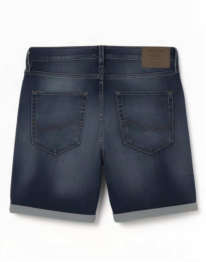 Męskie spodenki jeansowe Jack & Jones, małe W32, niebieskie, bawełniane