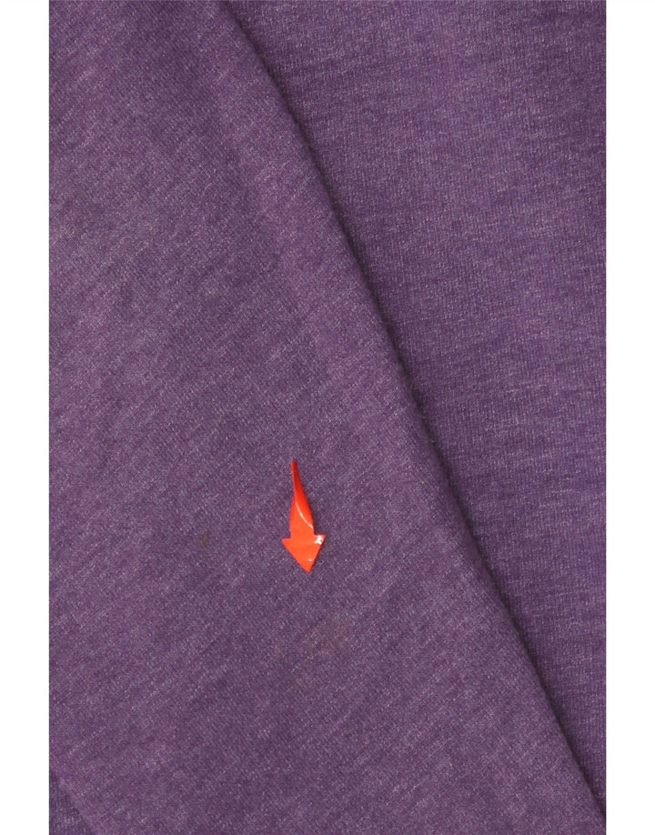 SUPERDRY Męski sweterek bluzowy, mały, fioletowy, bawełniany