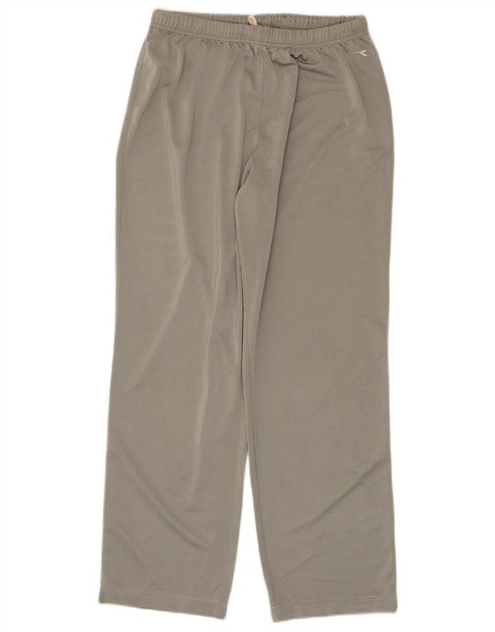 Damskie spodnie dresowe Diadora UK 18 XL Szary poliester
