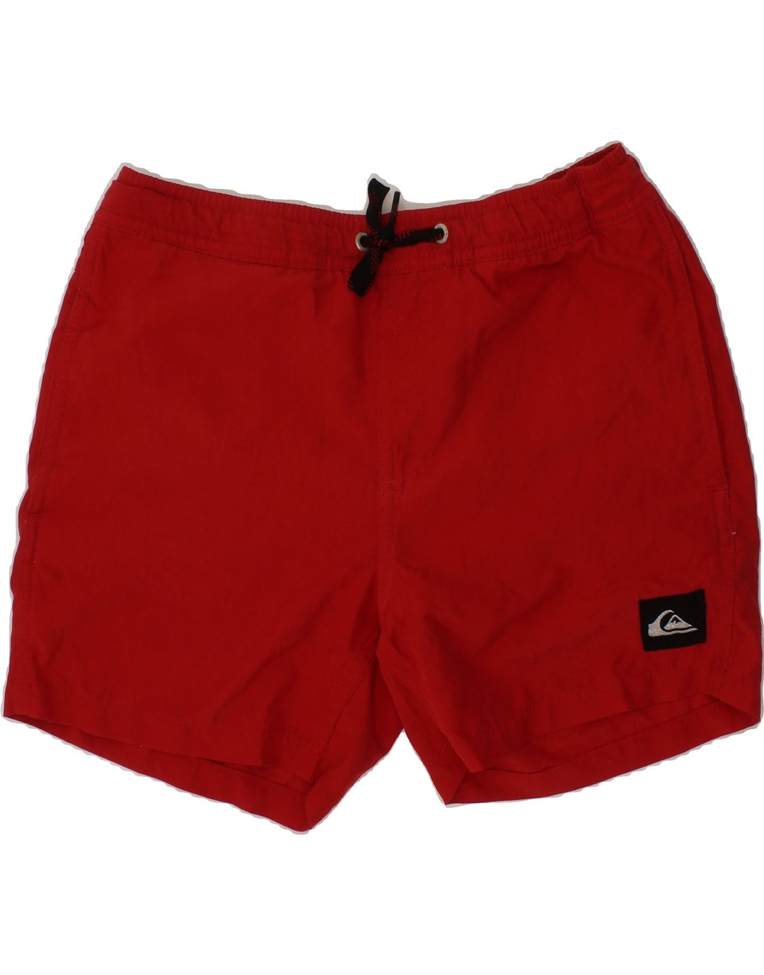 QUIKSILVER Boys Swimming Shorts 11-12 Years  Red Vintage Quiksilver and Second-Hand Quiksilver from Messina Hembry 