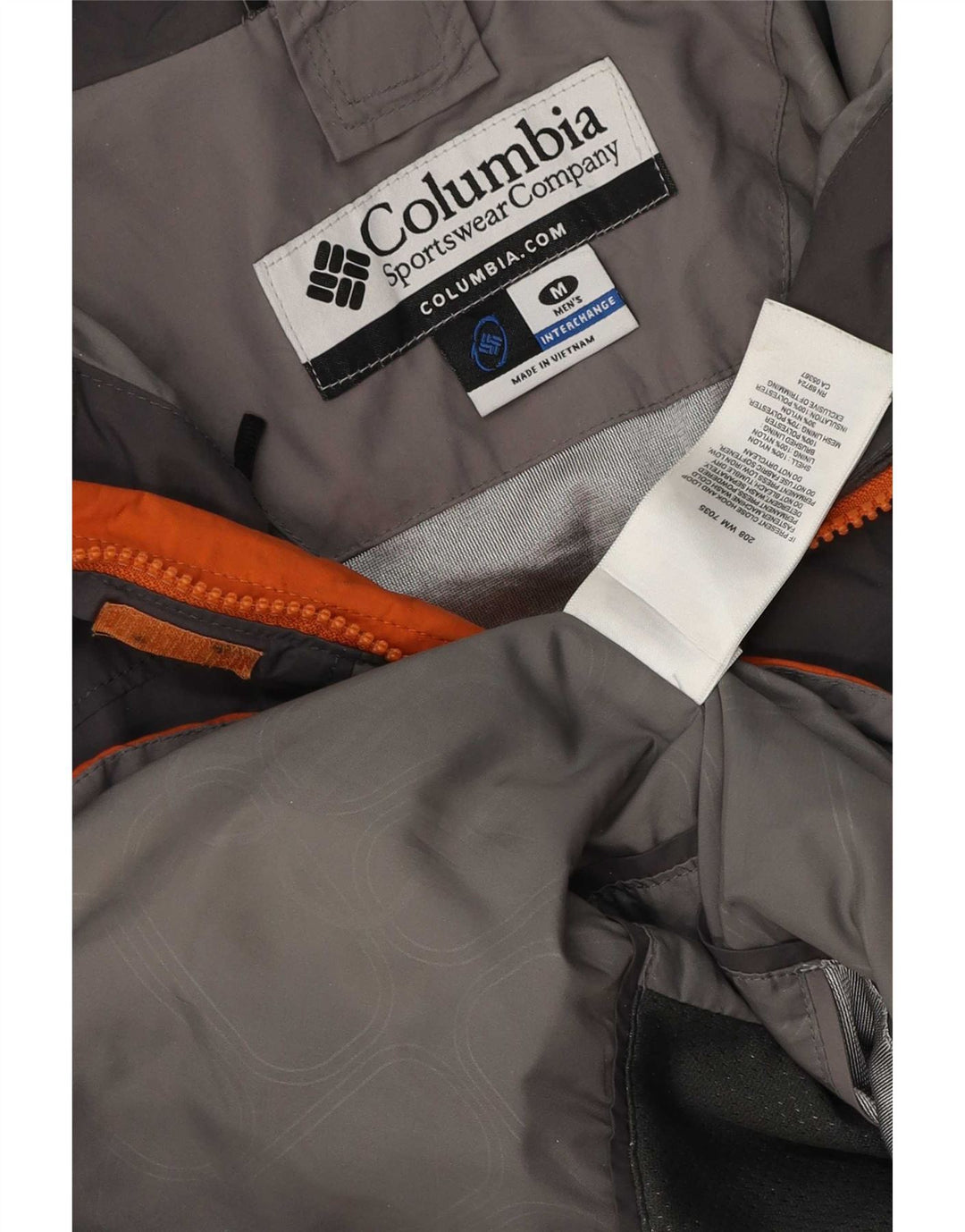 Męska kurtka narciarska Columbia Bugaboo Loose Fit UK 38 Średni pomarańczowy blok kolorów