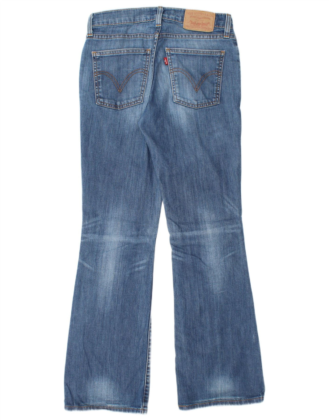 Damskie jeansy Bootcut LEVI'S 10529 W29 L30 Niebieska bawełna
