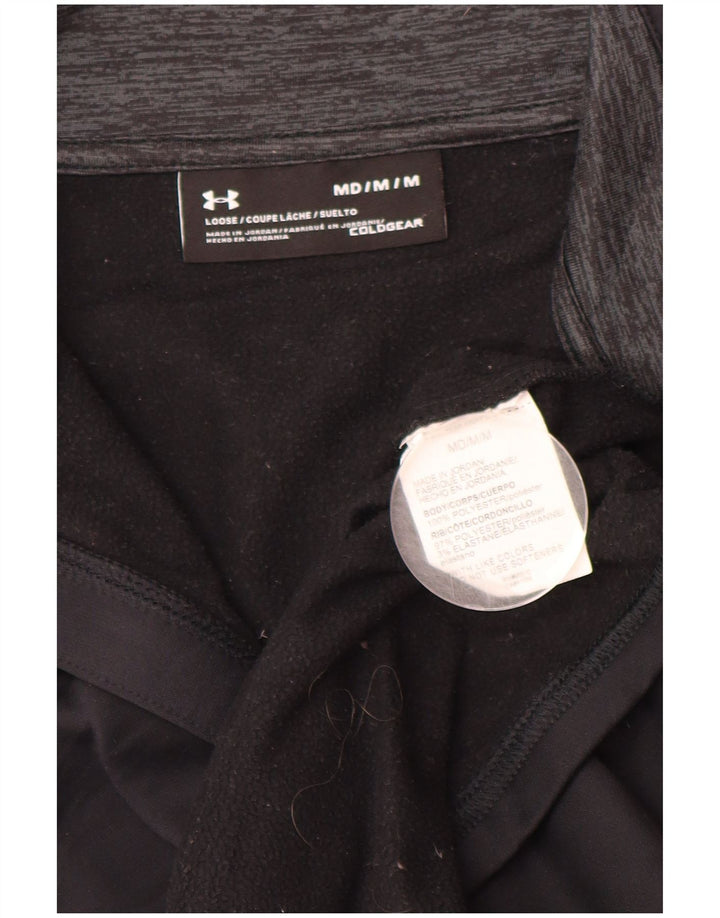 Męski sweter o luźnym kroju UNDER ARMOUR Cold Gear, średni czarny