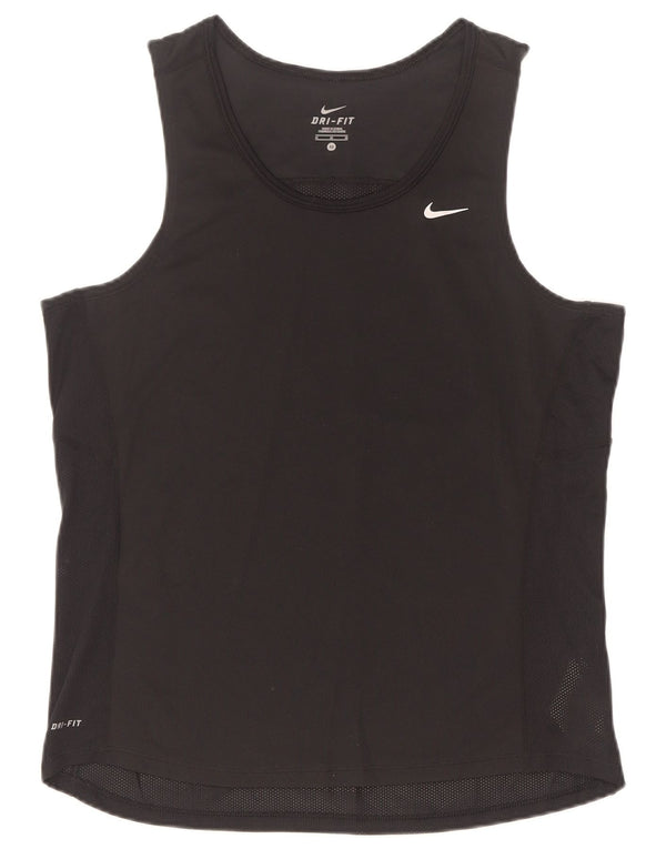 Męska kamizelka Nike Dri Fit, średni czarny poliester