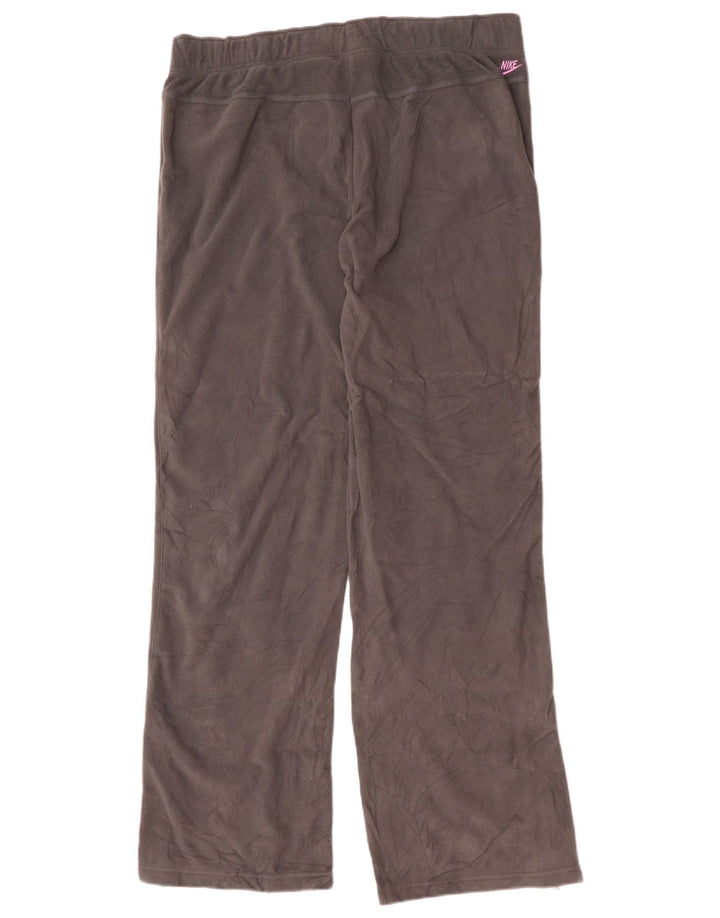 Damskie polarowe spodnie dresowe NIKE US 16/18 XL, szary poliester