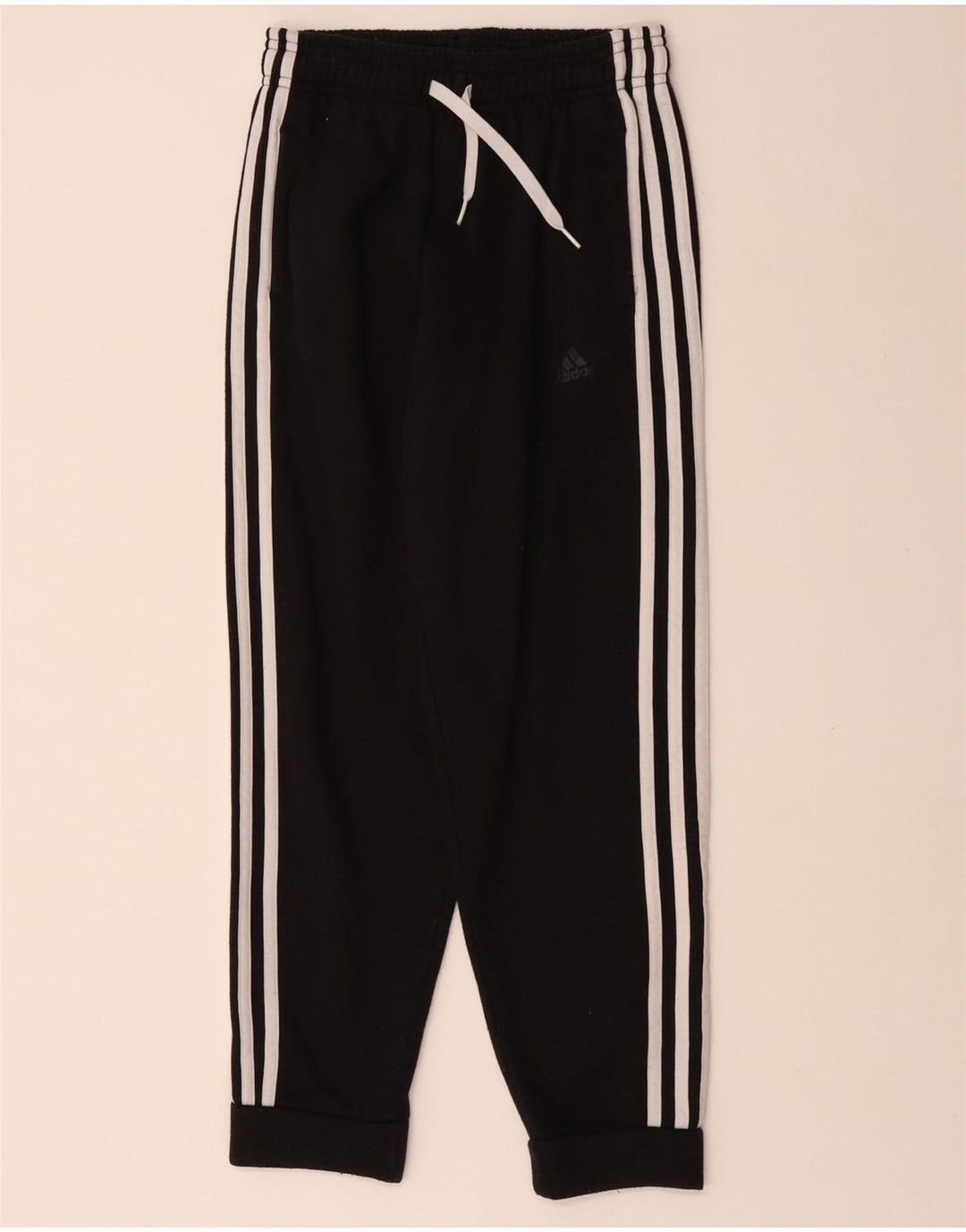 Chłopięce spodnie dresowe ADIDAS Joggers 11-12 lat, czarna bawełna