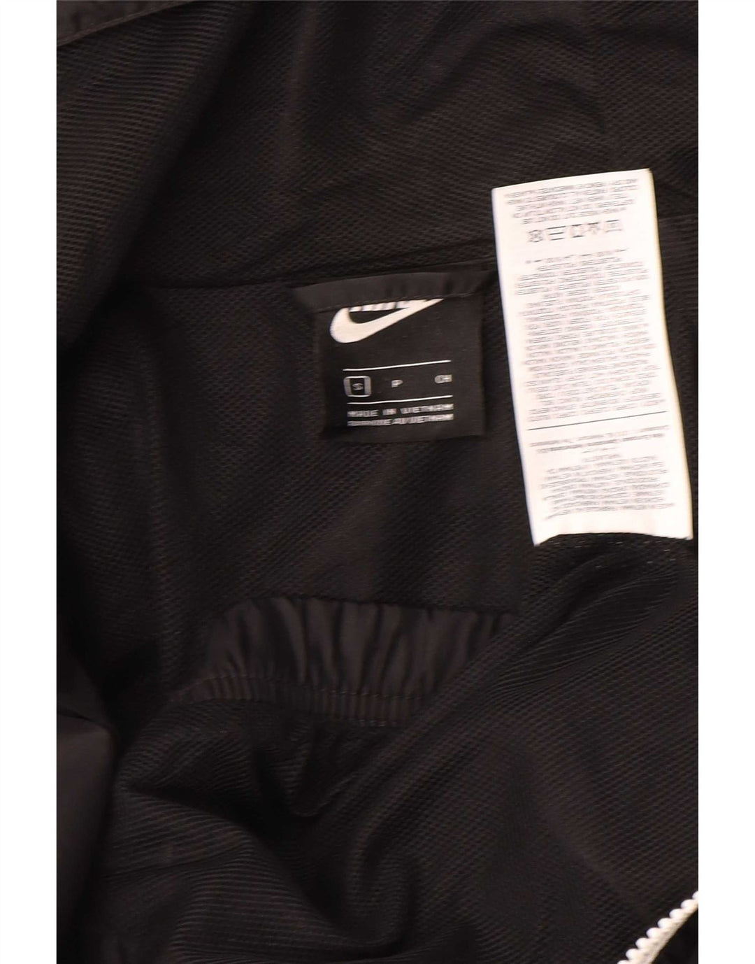 Męska kurtka bomberka z kapturem Nike UK 36, mała, czarna, poliestrowa