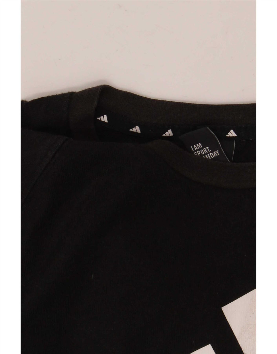 Męska koszulka graficzna Adidas Top Medium Black