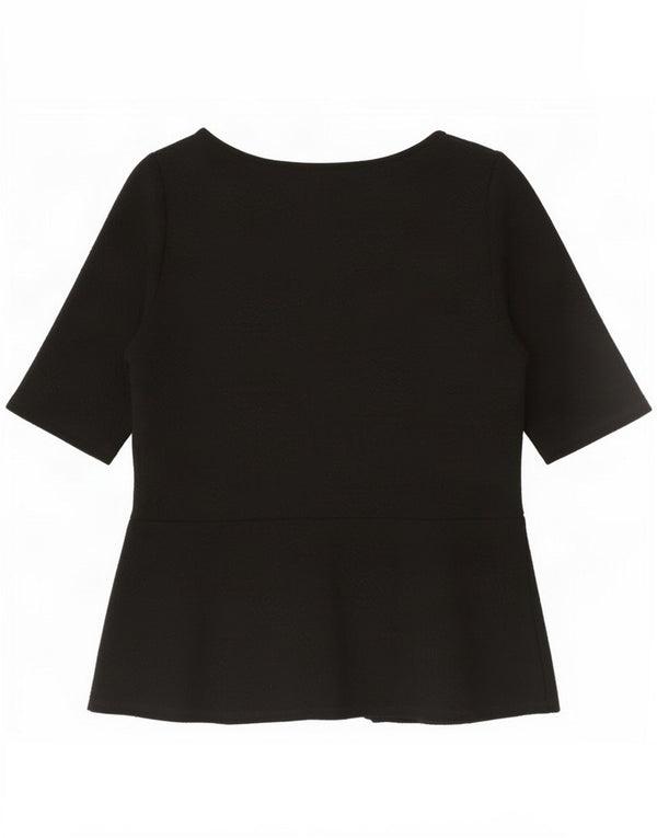 Bluzka damska Marks & Spencer Top UK 10, mała, czarna, poliester