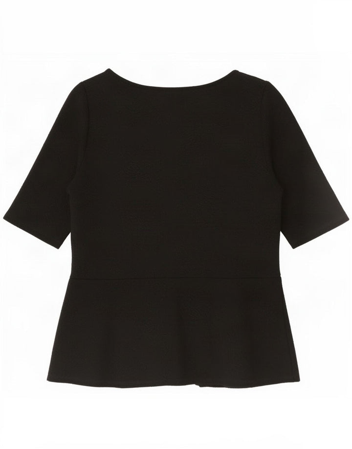 Bluzka damska Marks & Spencer Top UK 10, mała, czarna, poliester