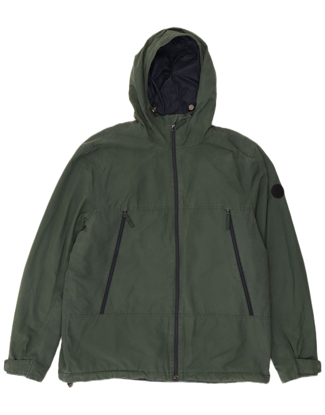 Męska kurtka wiatrówka Timberland UK 42 XL, zielona bawełna