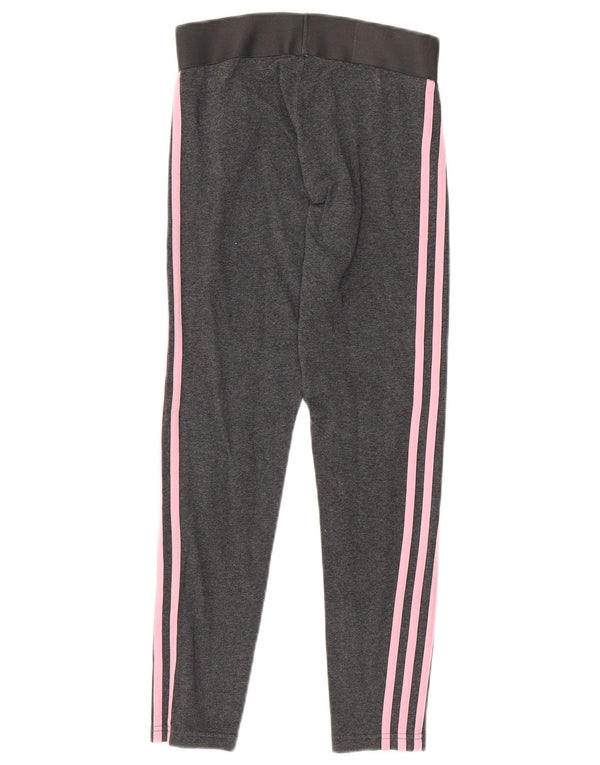 Legginsy damskie ADIDAS UK 4/6 XS Szara bawełna