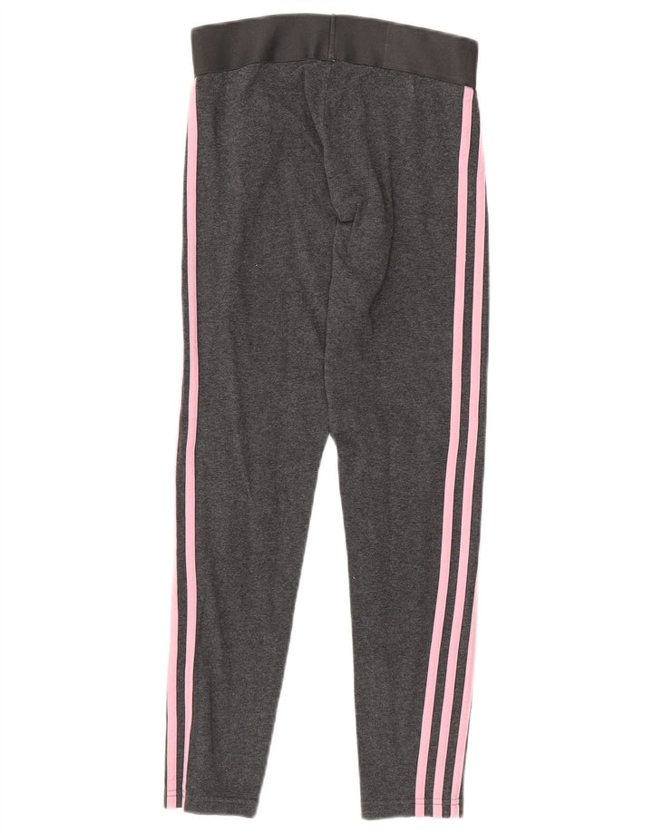 Legginsy damskie ADIDAS UK 4/6 XS Szara bawełna