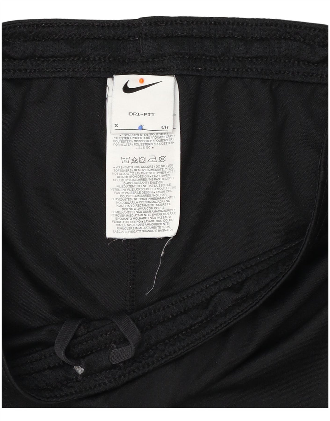 NIKE Mens Sport Shorts Small  Black Polyester