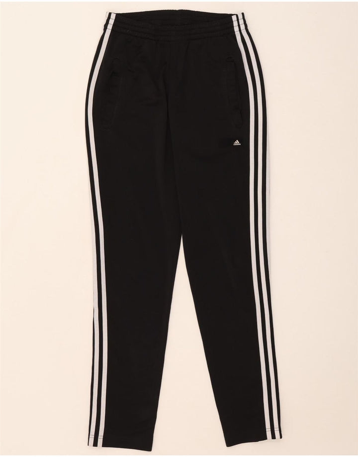 Damskie spodnie dresowe Adidas UK 36/38 Mały czarny poliester