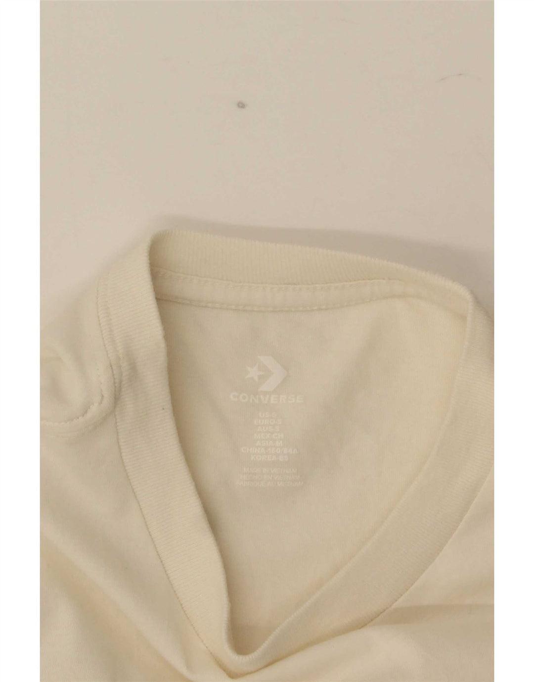 Damska koszulka Converse Graphic Top UK 8 Small White
