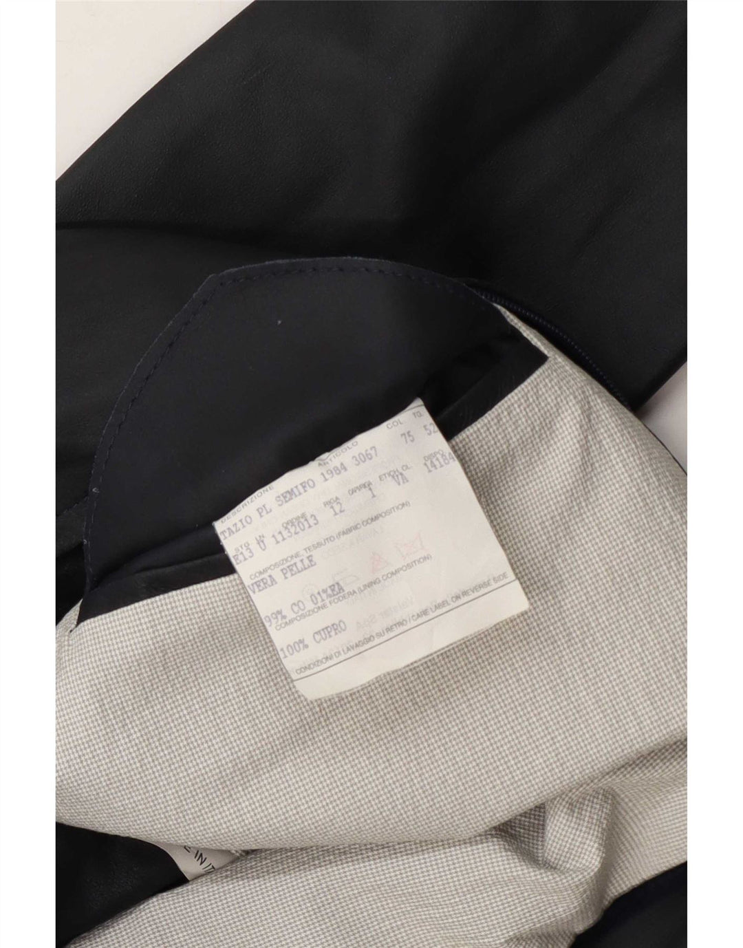 Męska skórzana kurtka bomber Valstar IT 52 XL granatowa